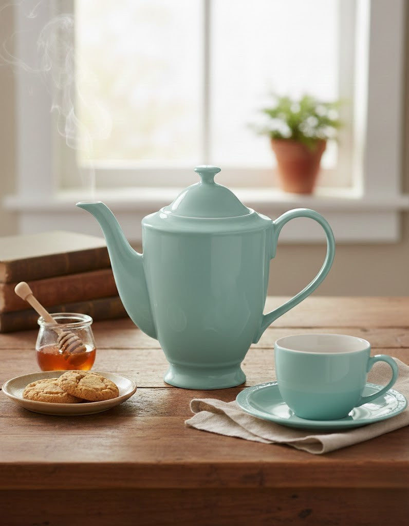 غطاء إبريق شاي ميزون باستيل أخضر
