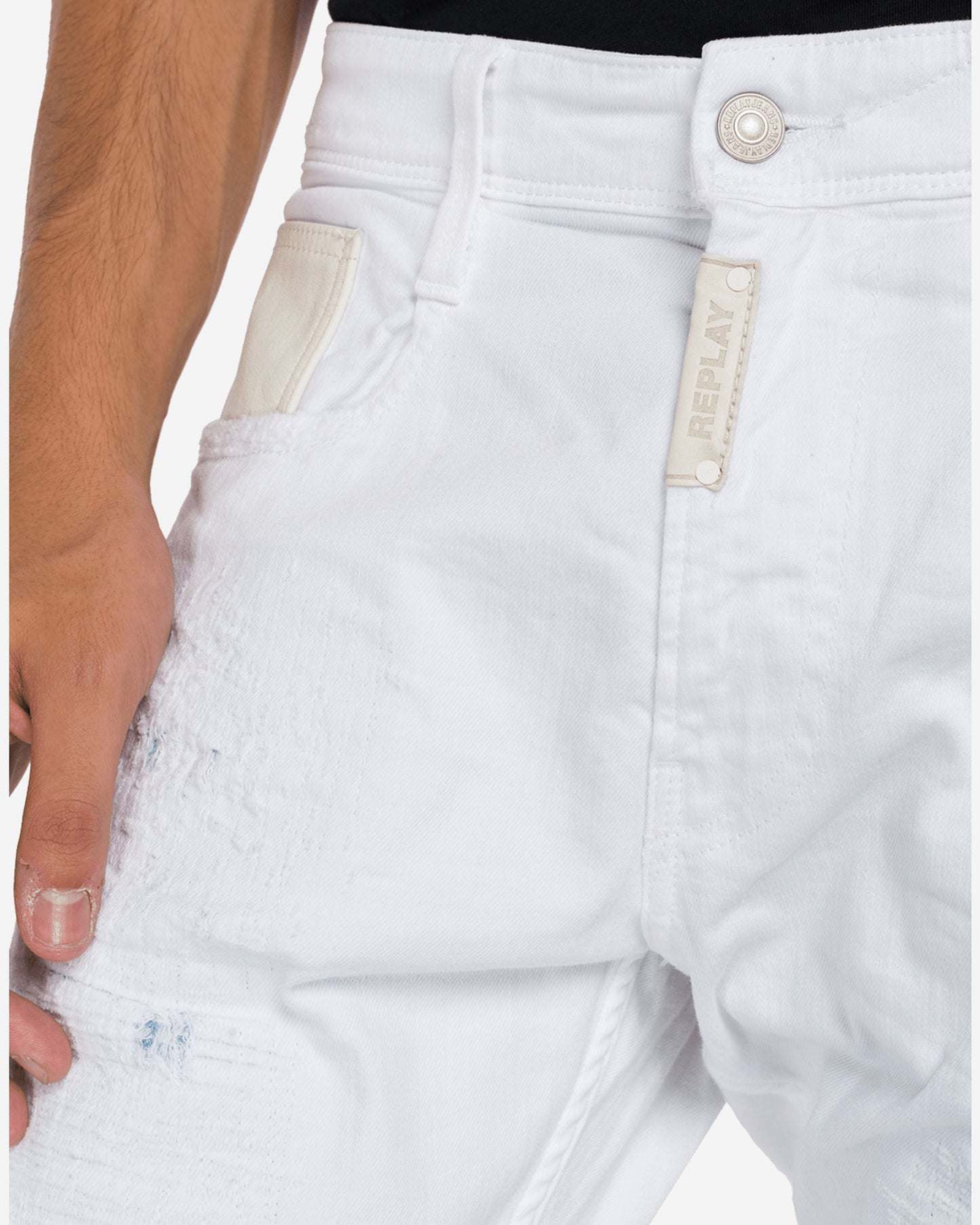 بنطال جينز مايسترو بروني بقصة Slim Fit