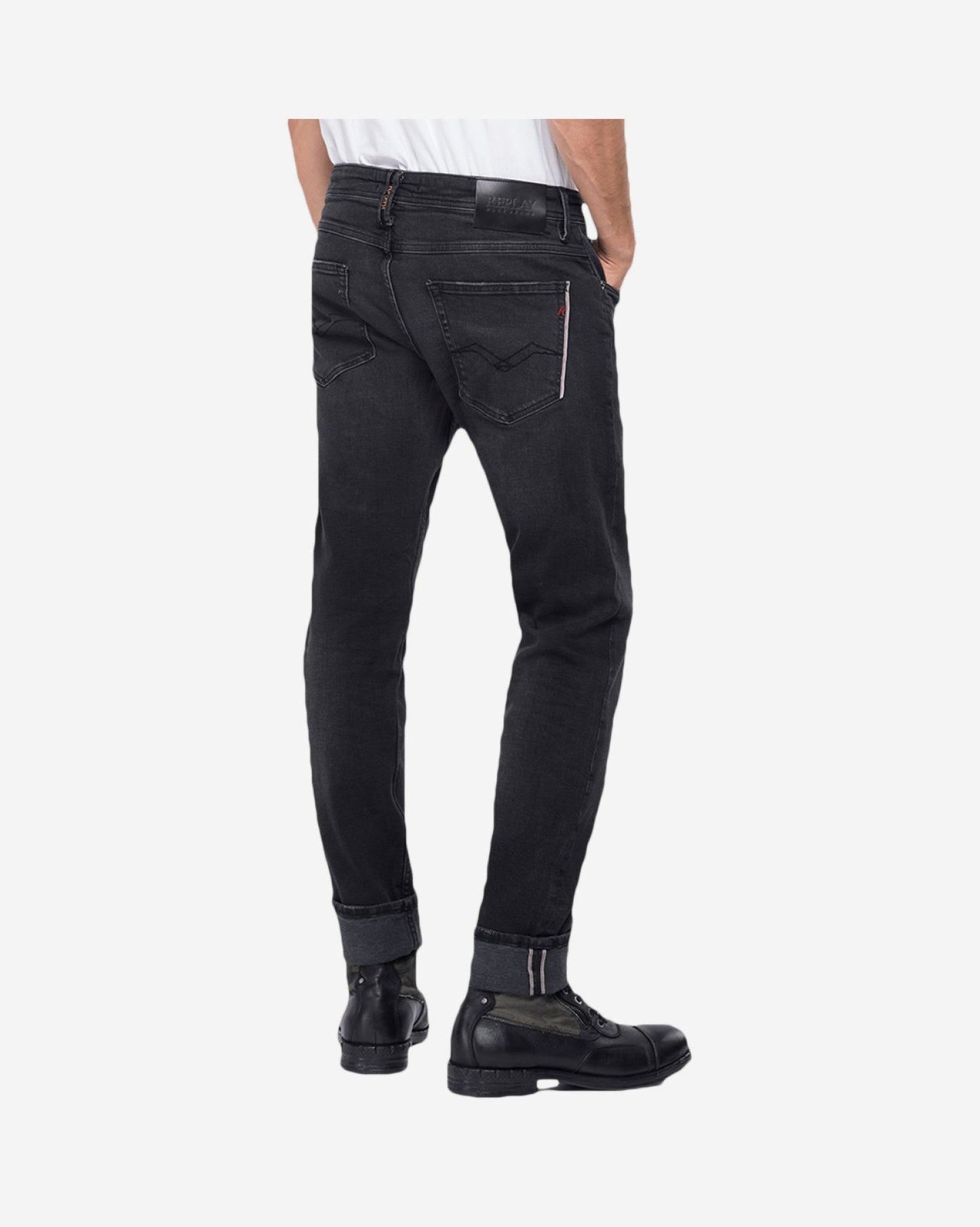 بنطلون جينز روناس سيلفيدج إيكو إيديشن بقصّة سليم