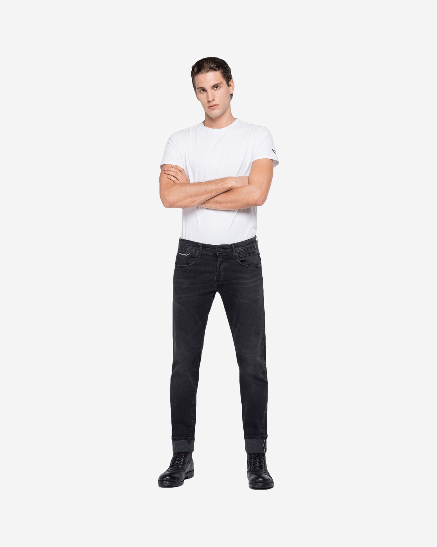 بنطلون جينز روناس سيلفيدج إيكو إيديشن بقصّة سليم