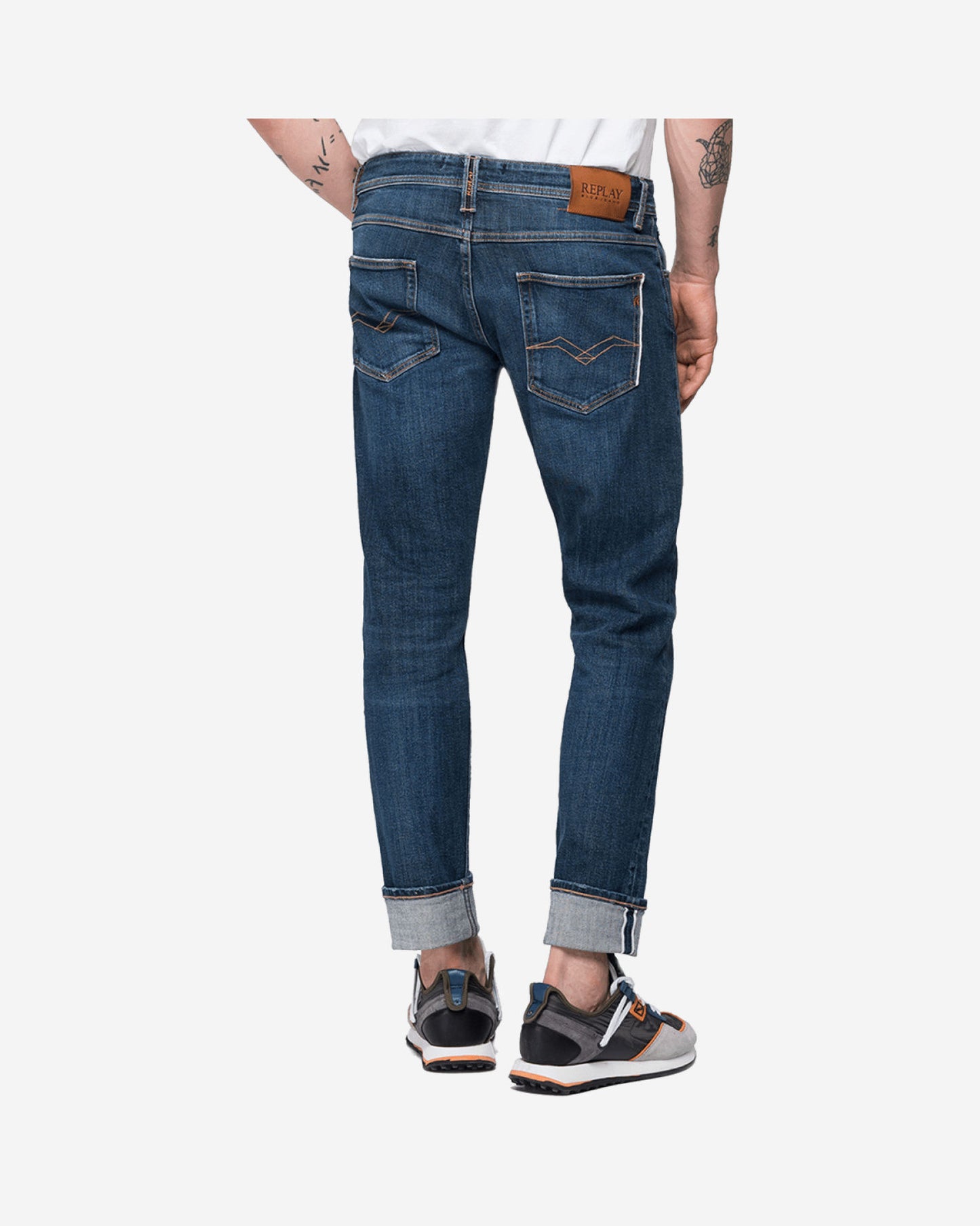 بنطلون جينز روناس سيلفيدج إيكو إيديشن بقصّة سليم