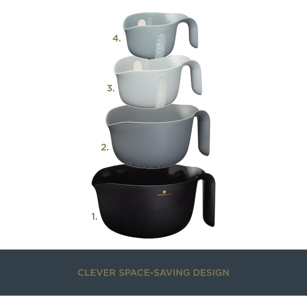 مجموعة أوعية خلط ماك سبس، 4 قطع