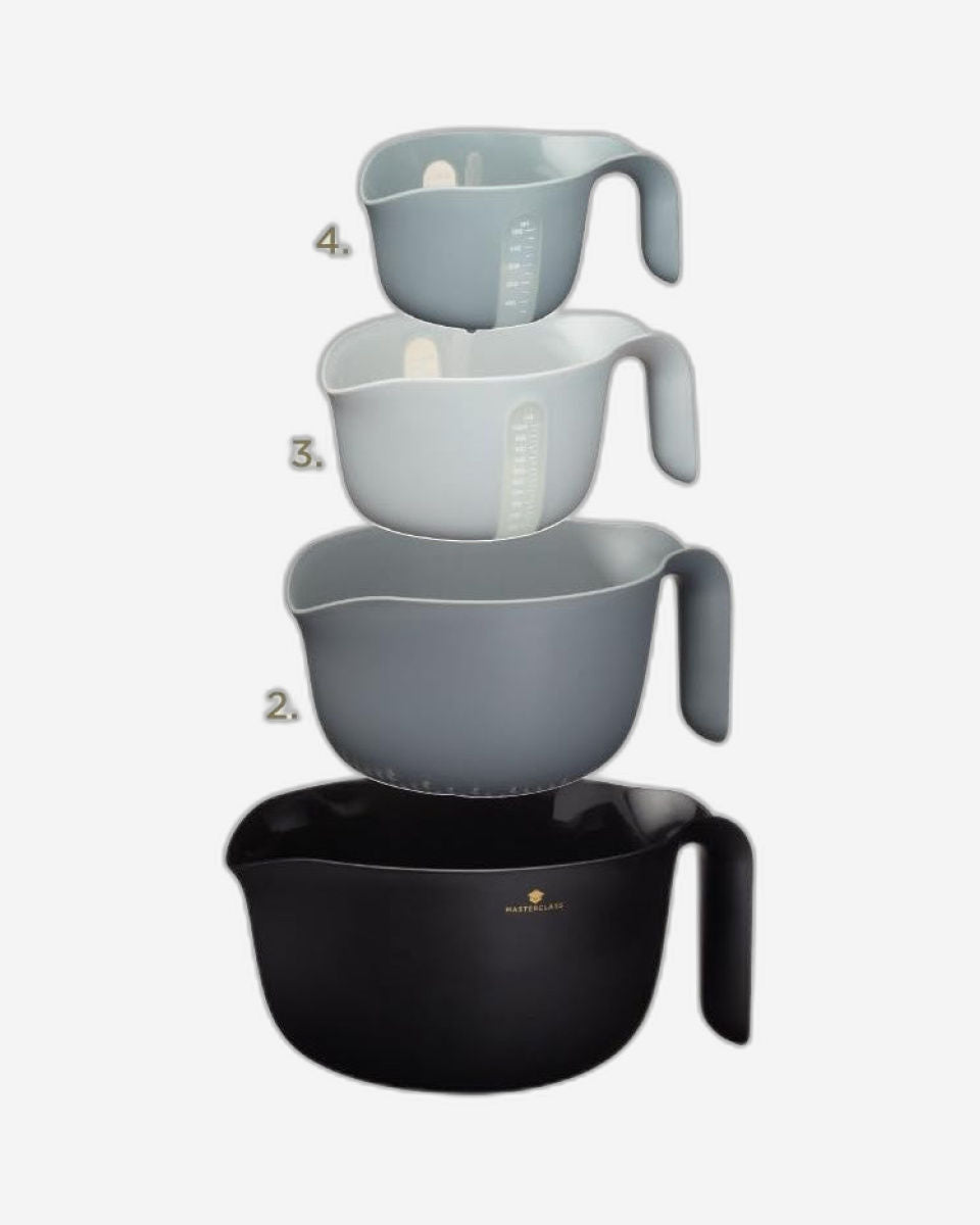 مجموعة أوعية خلط ماك سبس، 4 قطع