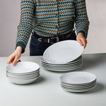 طقم طاولة توجنانا 18 قطعة متروبول