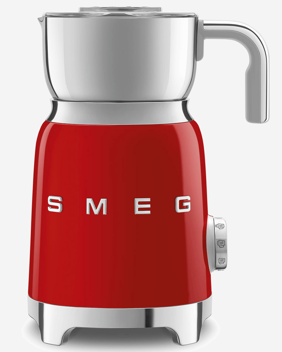 SMEG Milk Frother Red - MFF11RDUK