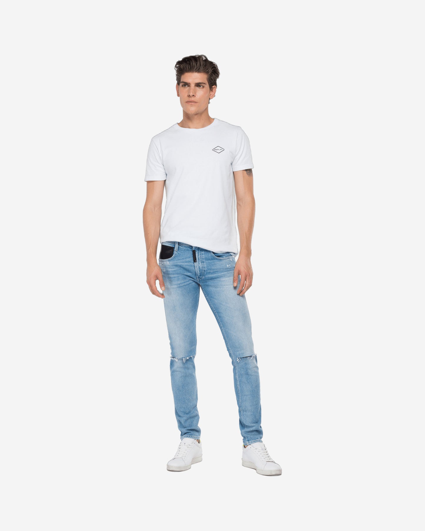 بنطال جينز مايسترو أنباس بقصة Slim Fit