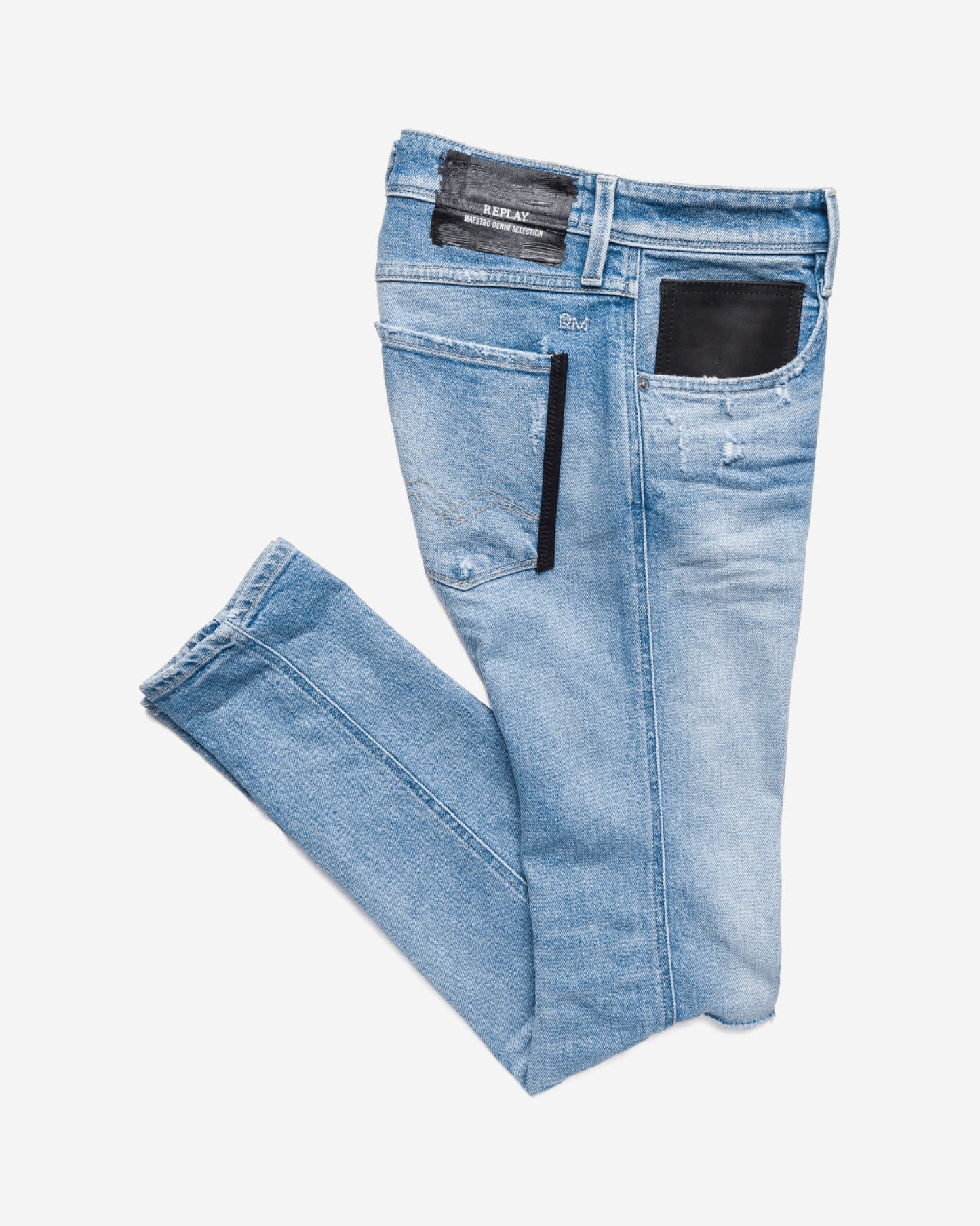 بنطال جينز مايسترو أنباس بقصة Slim Fit