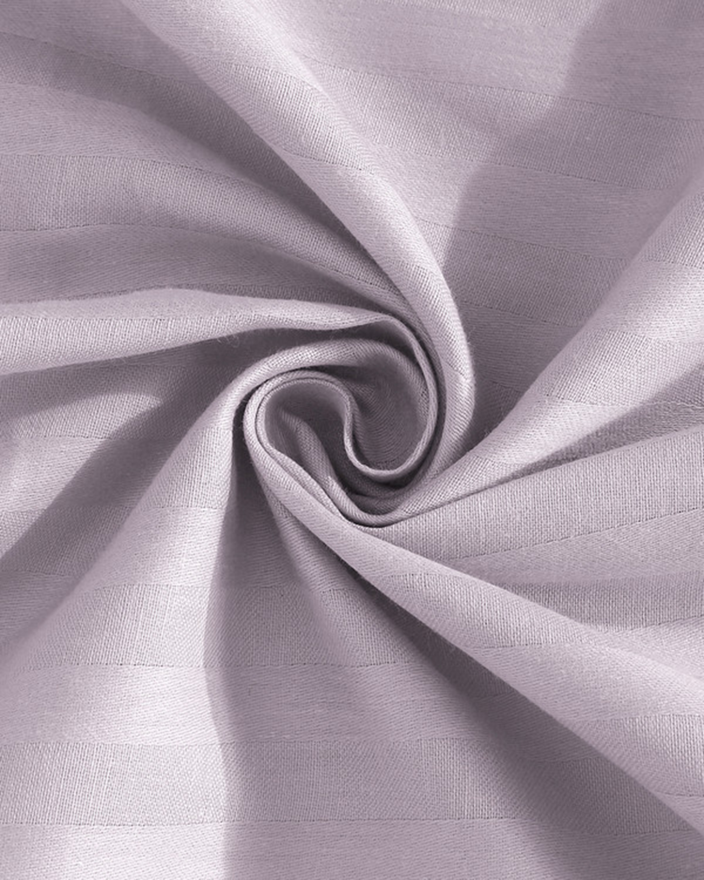 Mulberry Living Cotton King Duvet 300TC Elysian Stripes Cameo Rose