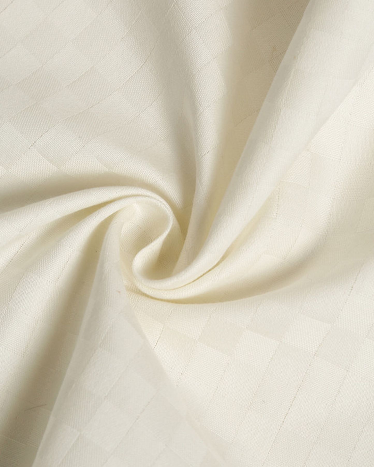 Mulberry Living Cotton King Duvet 300TC Urban Grid White