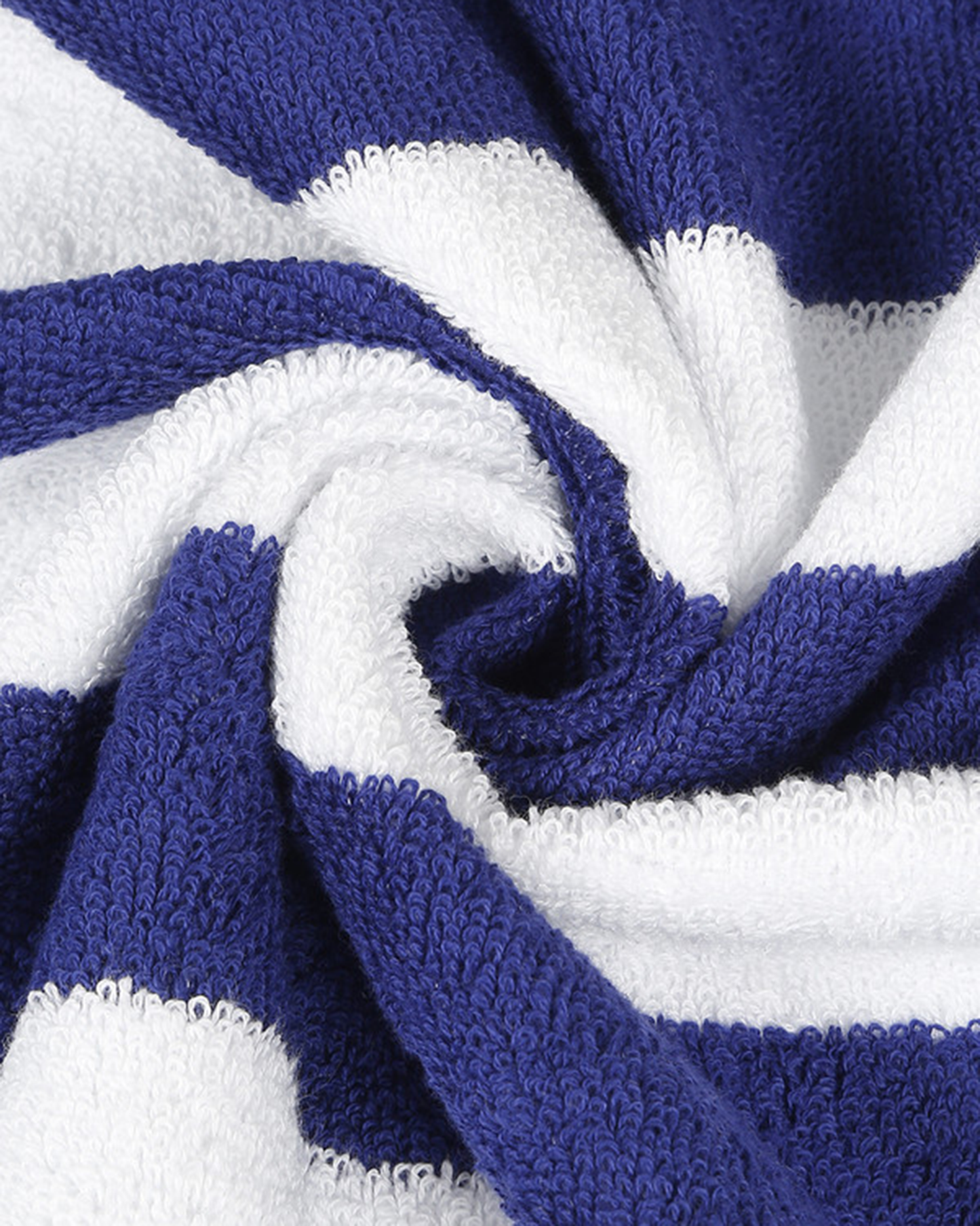 Mulberry Living Cotton Pool Towel 600GSM Blue White