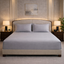 Mulberry Living Cotton King Flat 3Pc Giza Silver Grey