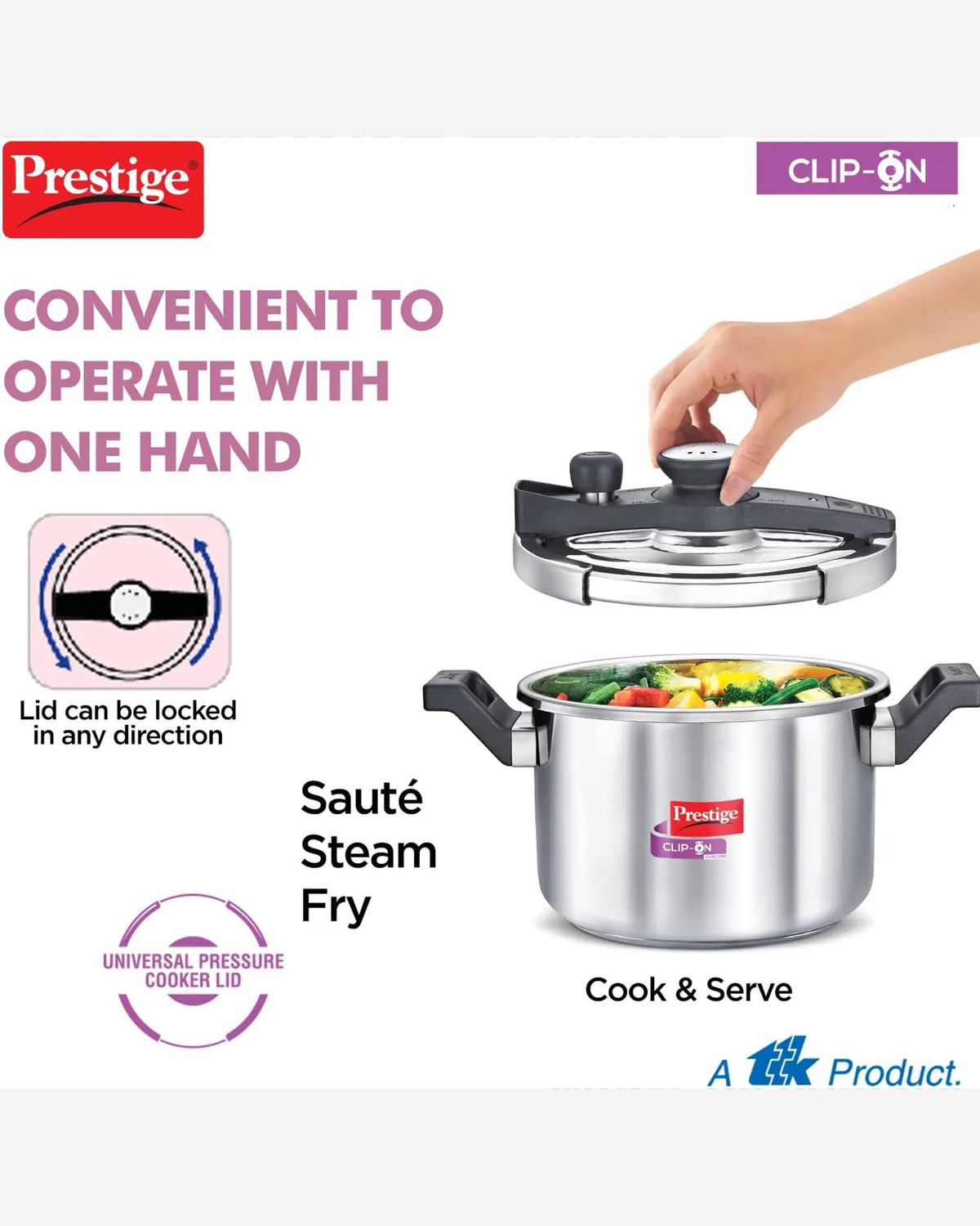 Prestige Pressure Cooker 16L