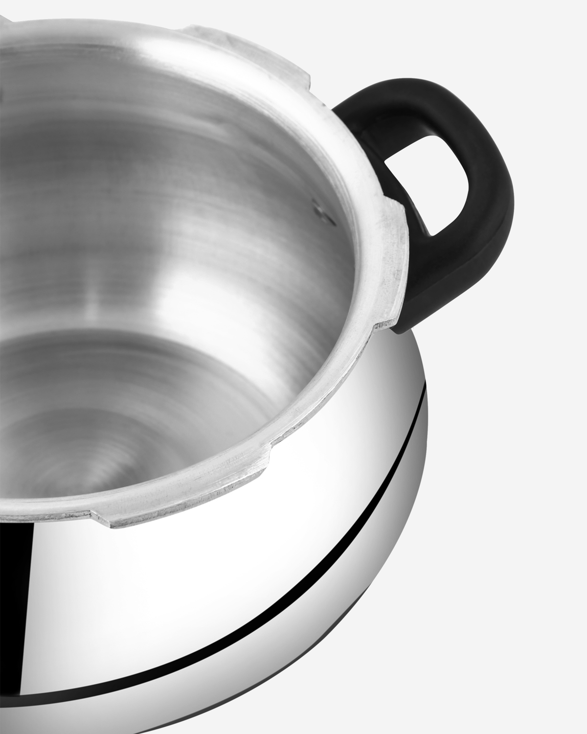 Prestige Deluxe Plus Aluminium Cooker Mini Handi 3L