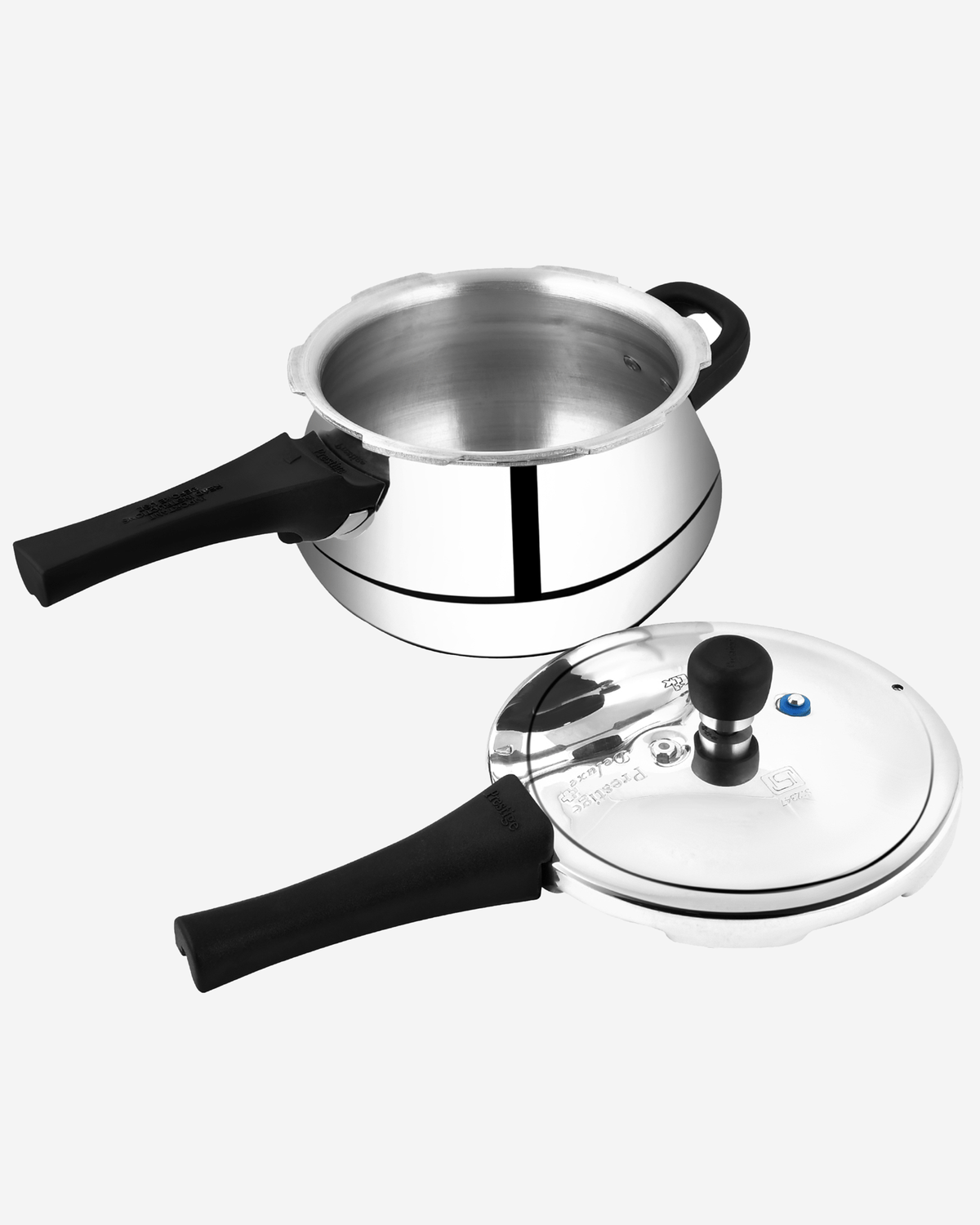 Prestige Deluxe Plus Aluminium Cooker Mini Handi 3L