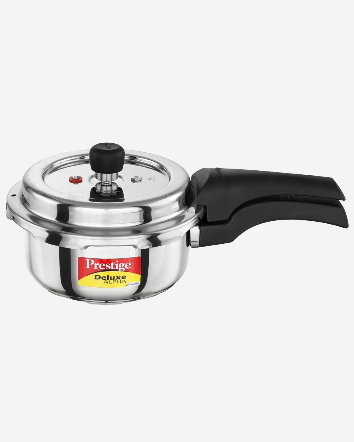 Prestige Svachh Pressure Cooker 5.5L Stainless Steel Alpha Grey