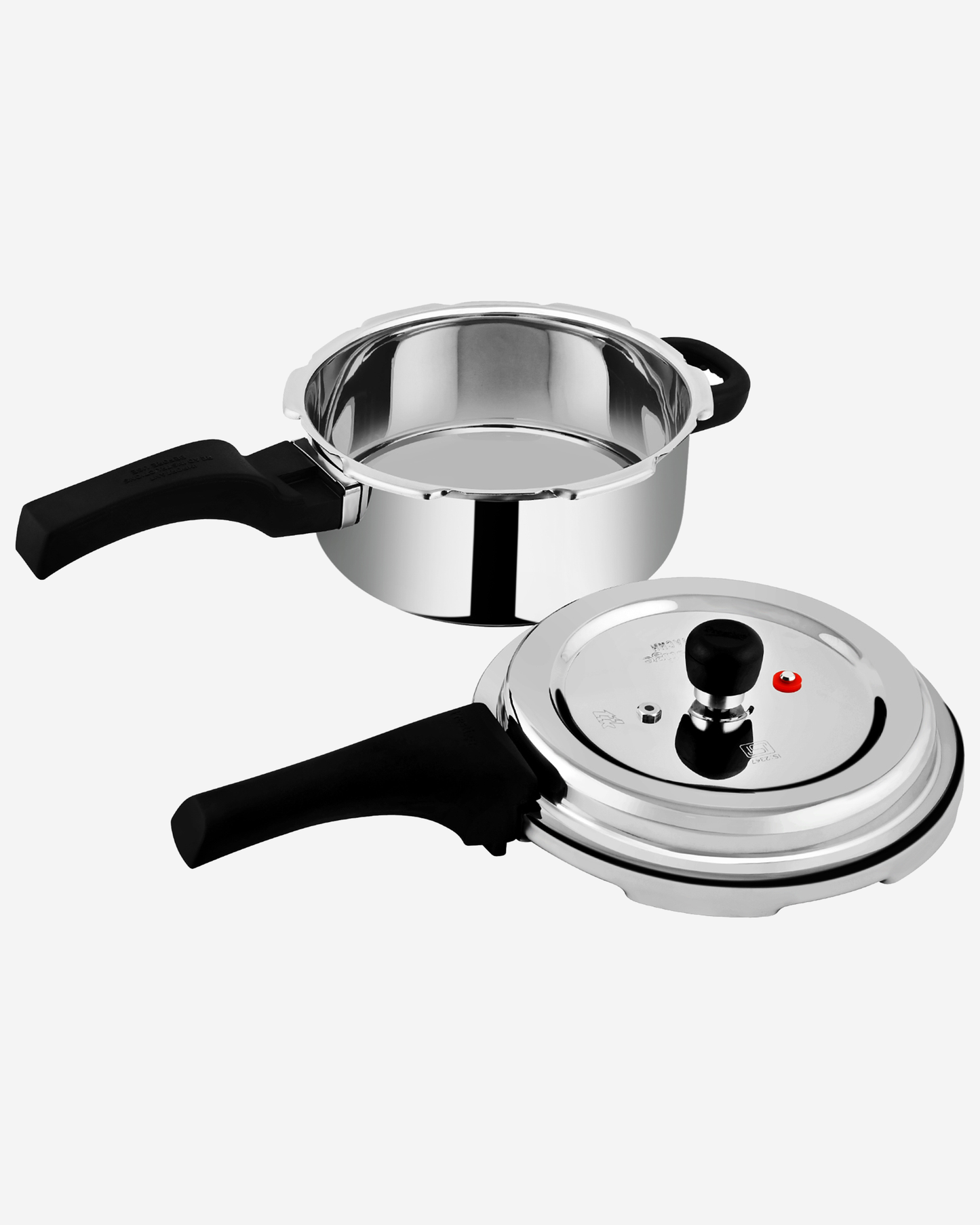 Prestige Svachh Pressure Cooker 6.5L Stainless Steel Deluxe Alpha