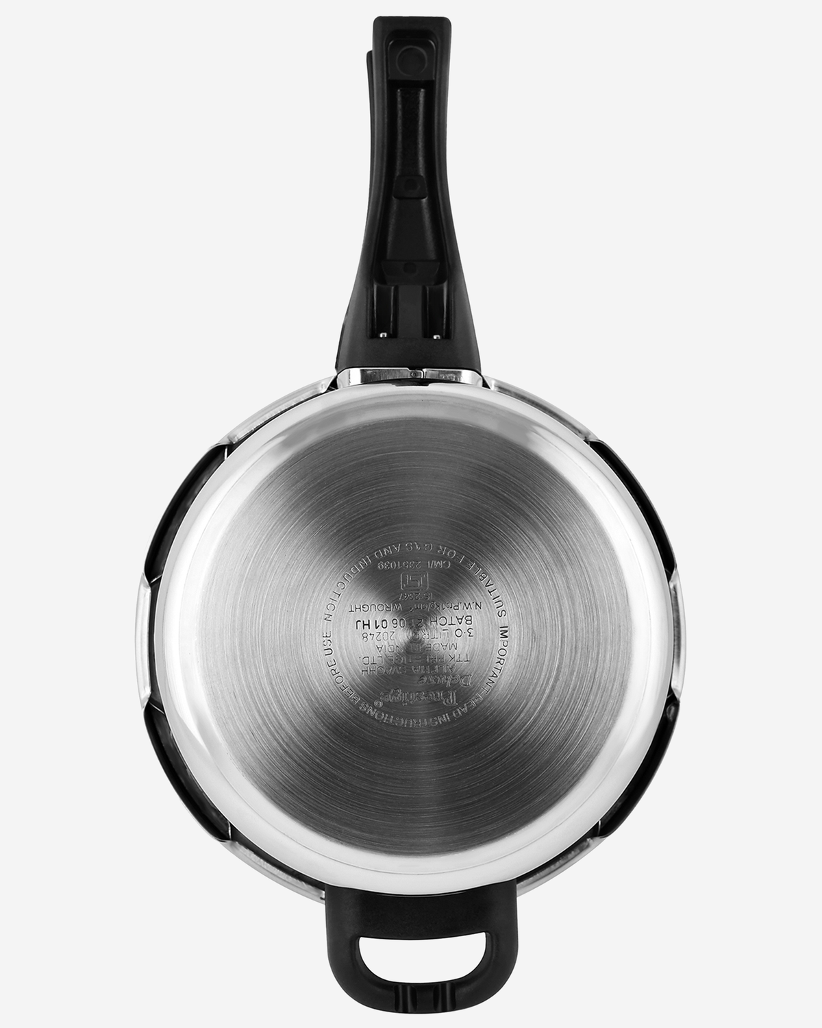 Prestige Svachh Pressure Cooker 6.5L Stainless Steel Deluxe Alpha