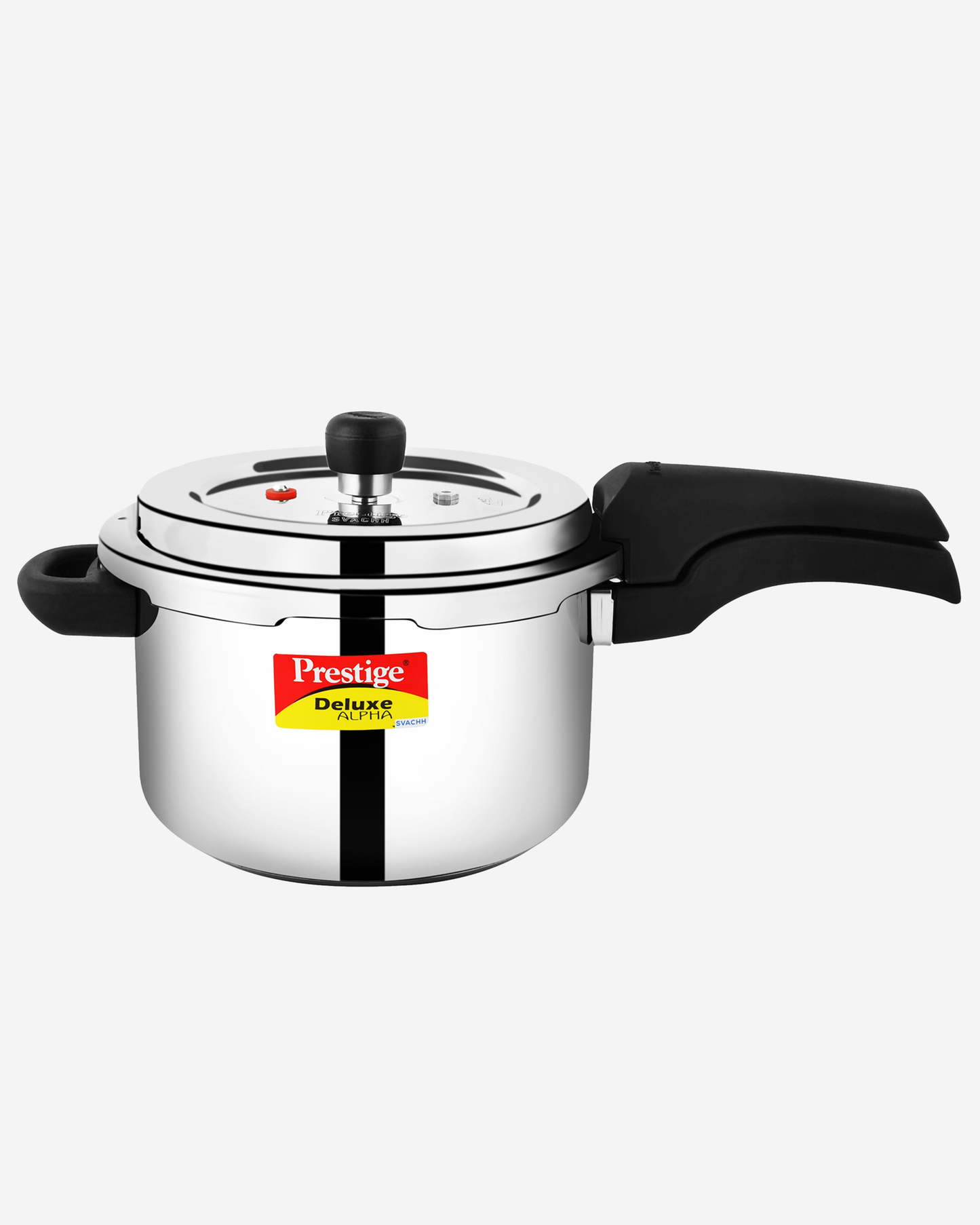 Prestige Svachh Pressure Cooker 8L Stainless Steel Deluxe Alpha