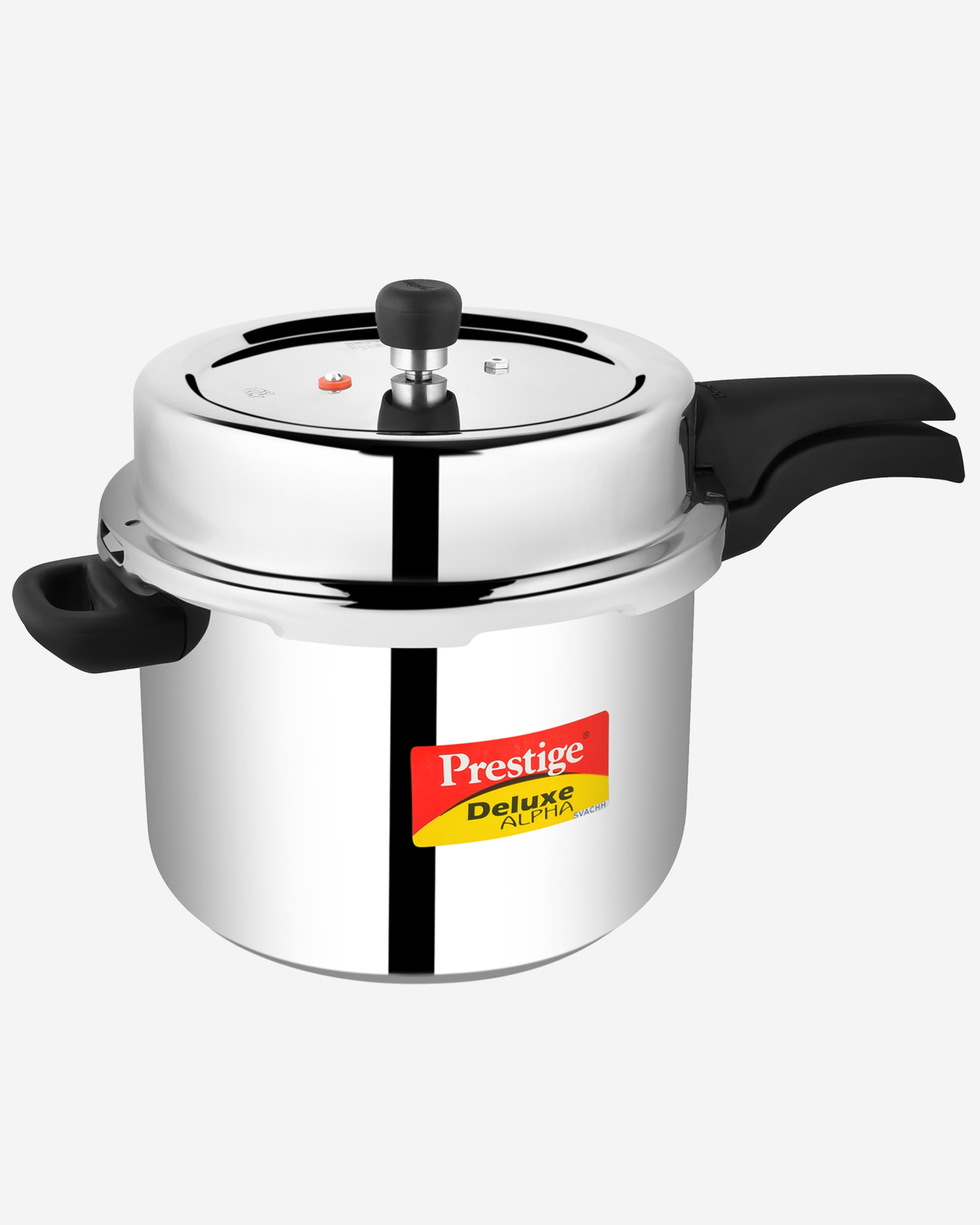 Prestige Svachh Pressure Cooker 3L Stainless Steel Deluxe Alpha Mini Handi