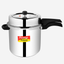 Prestige Svachh Pressure Cooker 4L Stainless Steel Deluxe Alpha Junior Handi