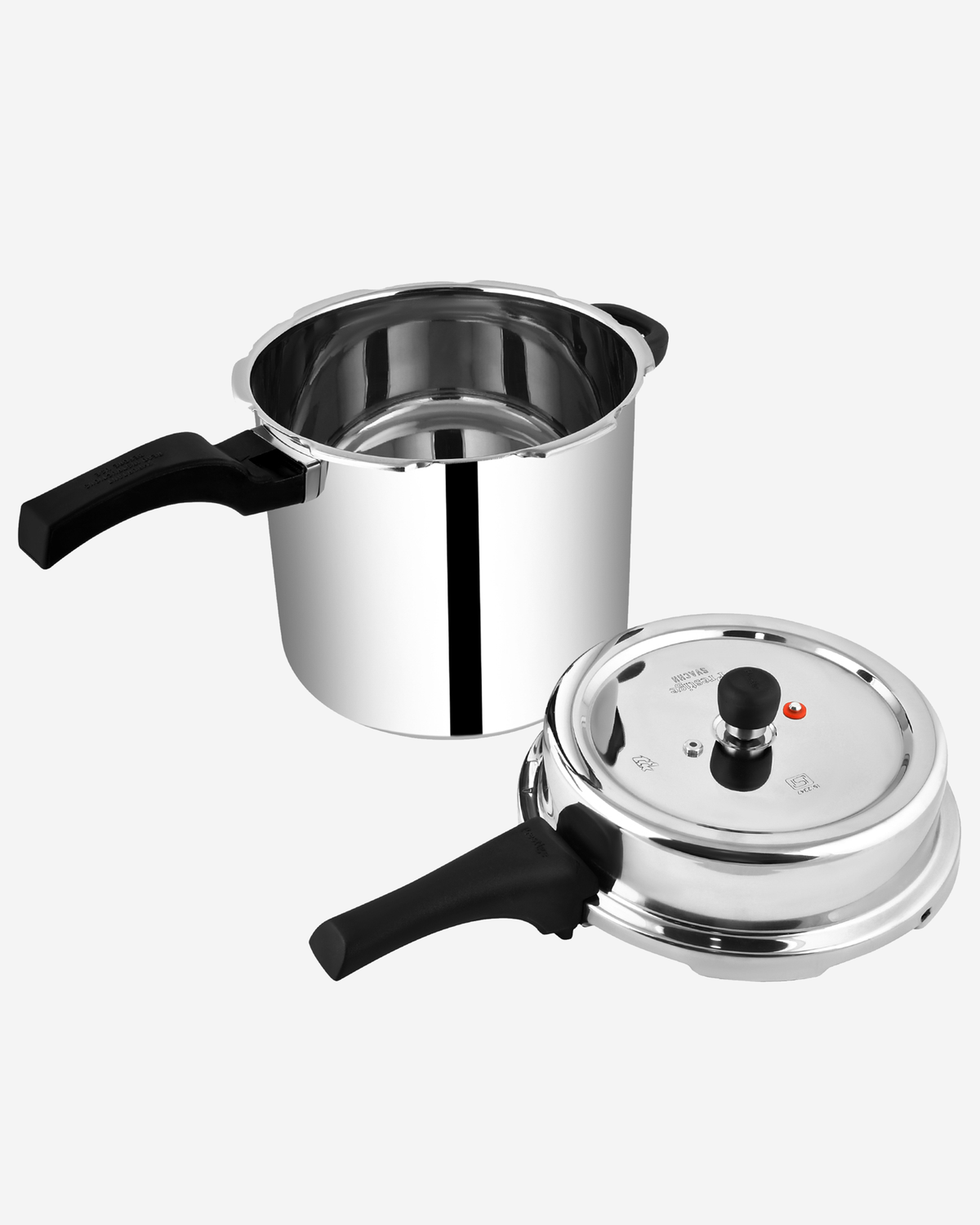 Prestige Svachh Pressure Cooker 4L Stainless Steel Deluxe Alpha Junior Handi