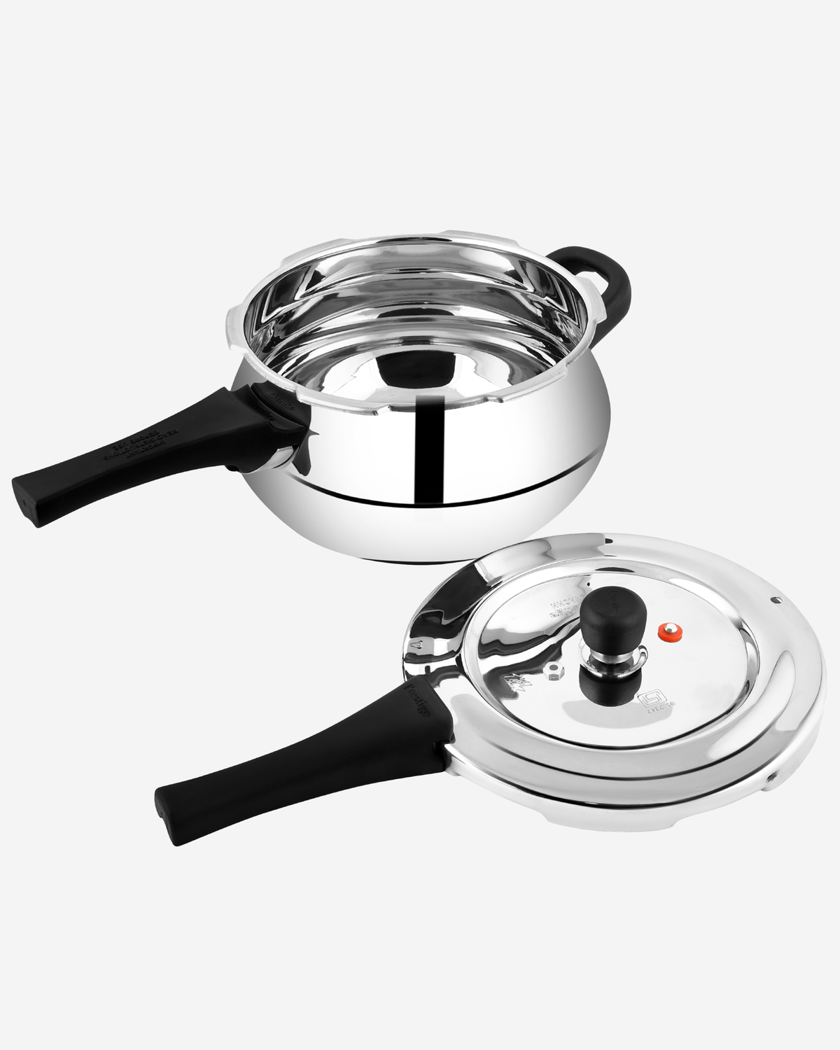 Prestige Popular Pressure Cooker Combi 5.5L + 2.5L Aluminium