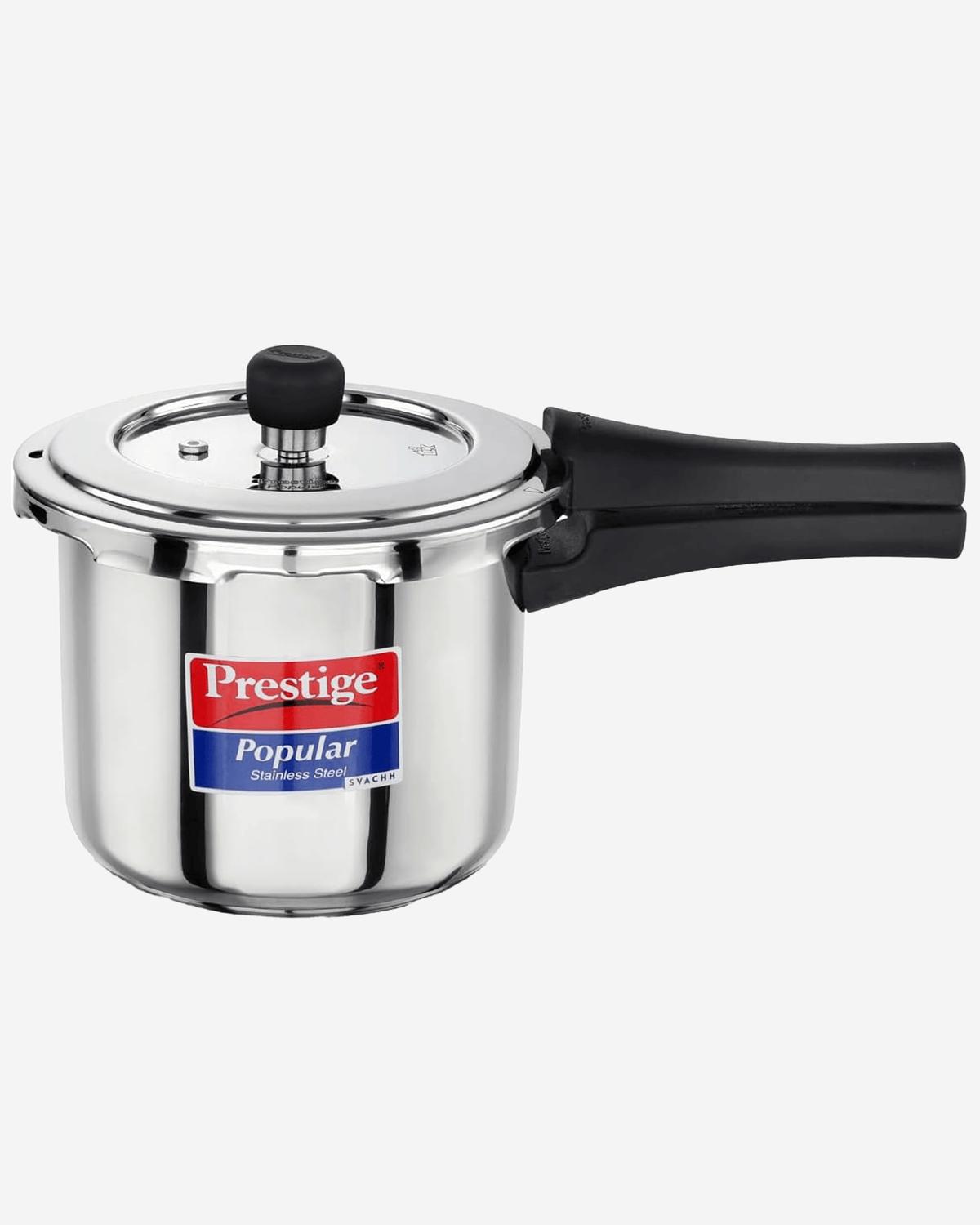 Prestige Popular Svachh Pressure Cooker 3L Stainless Steel Outer Lid