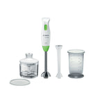 Bosch CleverMixx MSM2623GGB Hand Blender, 600W - White/Vivid Green