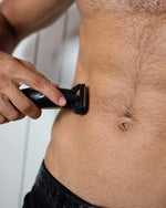 مجموعة ماكينة تشذيب الشعر متعددة الاستخدامات ١١ في ١ من بيبي ليس، مصنوعة من الكربون والتيتانيوم المقاوم للماء