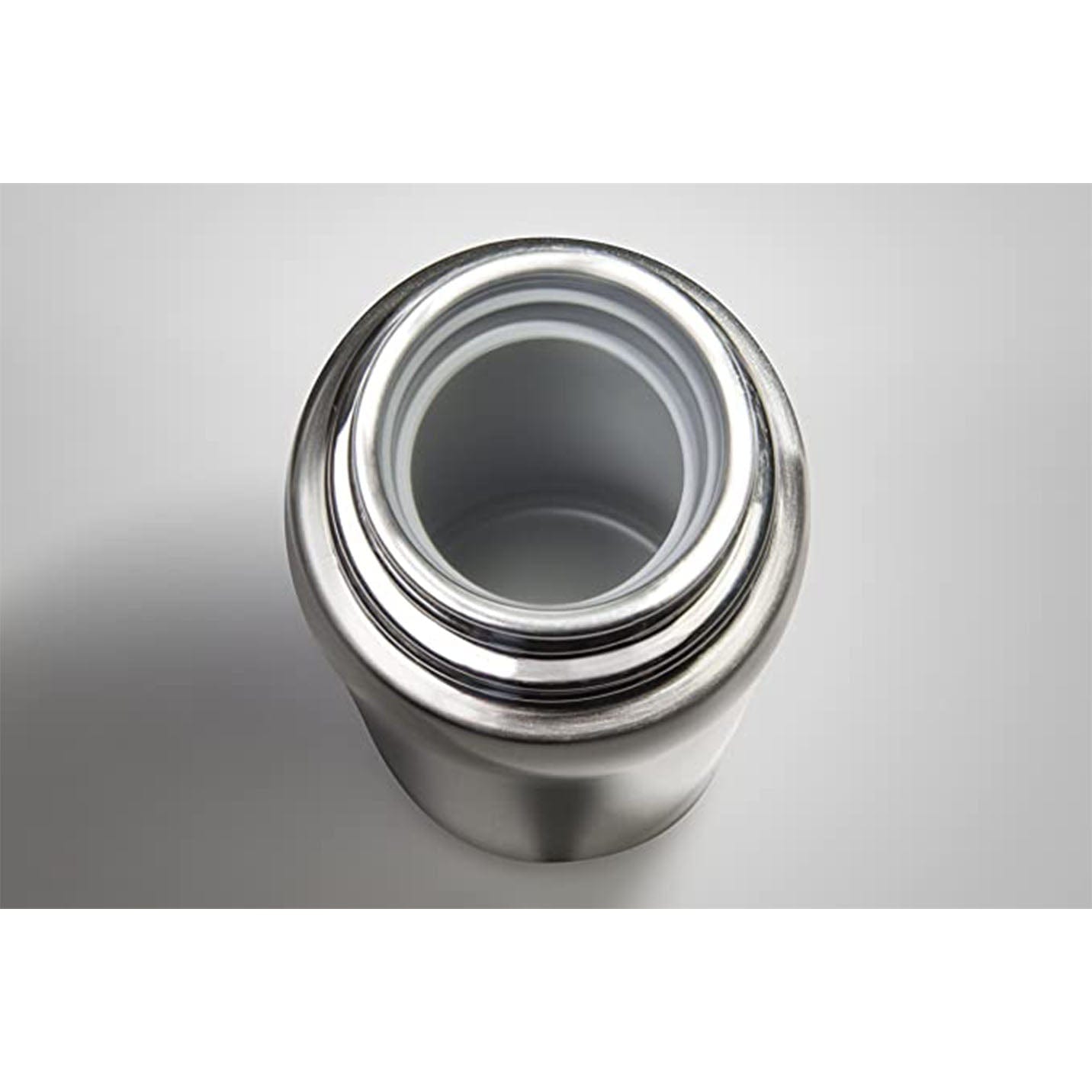 كوب زجاجي من الفولاذ المقاوم للصدأ من زوجيروشي باللون الفضي