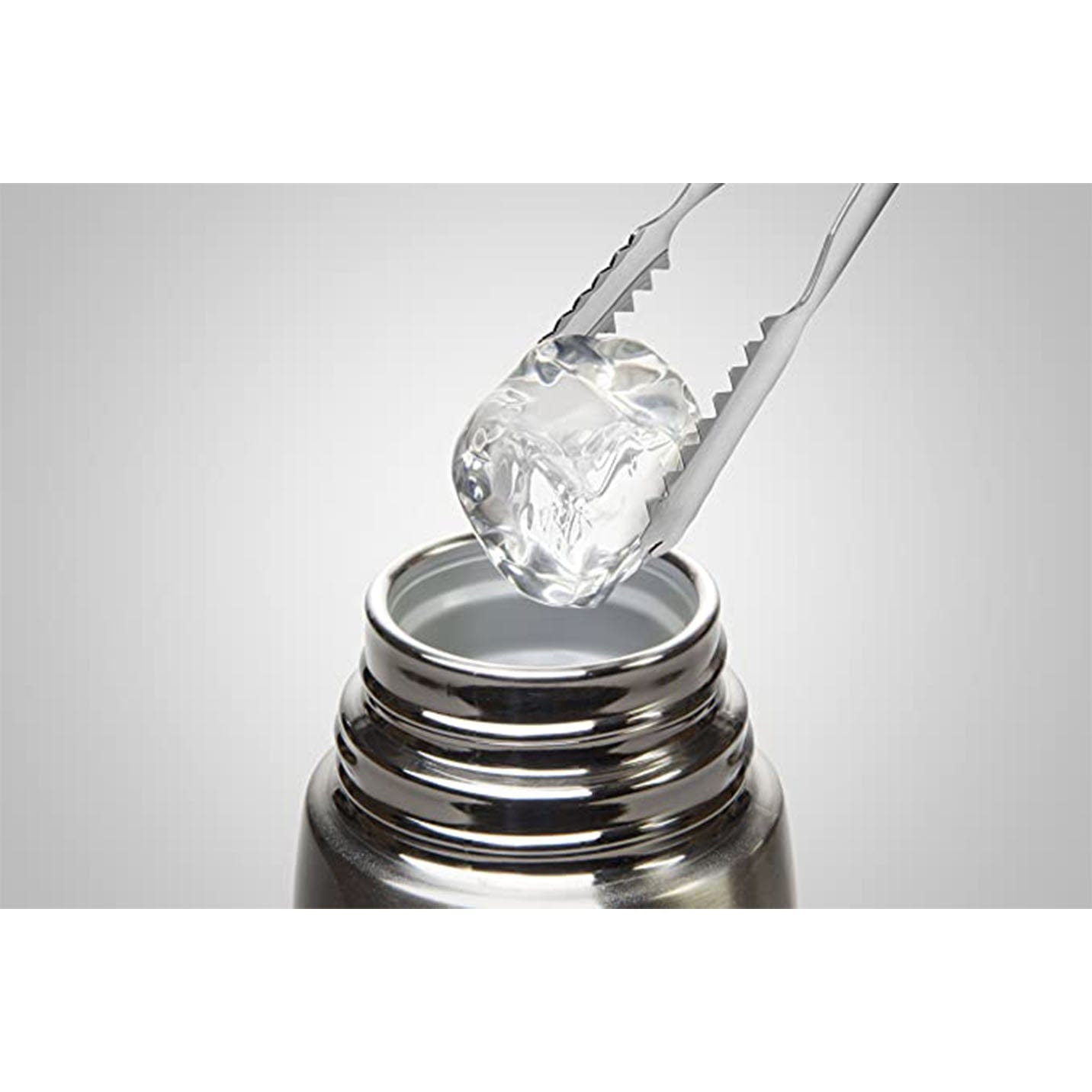 كوب زجاجي من الفولاذ المقاوم للصدأ من زوجيروشي باللون الفضي