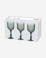 طقم توجنانا سافويا 3 أكواب CC320 زجاج جريجيو