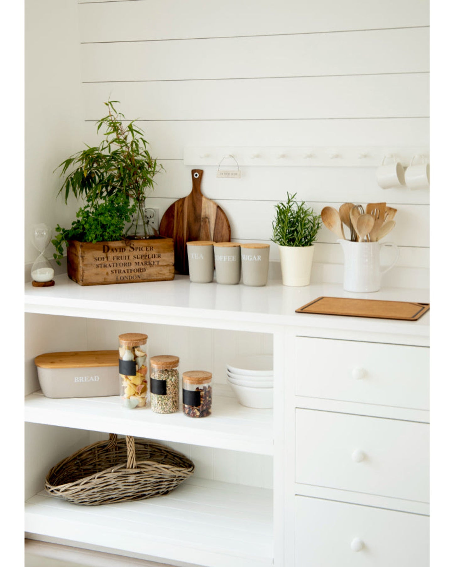 مجداف تقديم ني 41 × 30 سم من خشب الأكاسيا