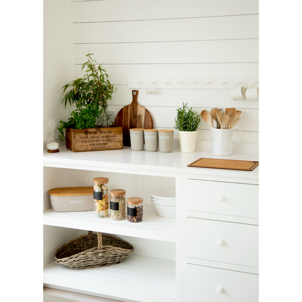 مجداف تقديم ني 41 × 30 سم من خشب الأكاسيا