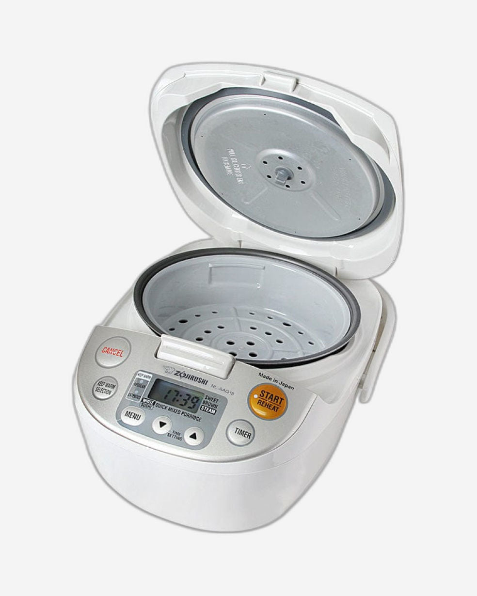 طنجرة أرز/سخان أرز إلكترونية من زوجيروشي سعة 1.8 لتر - بيج