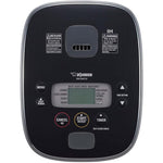 طباخ أرز إلكتروني/سخان سعة 1.0 لتر، أسود