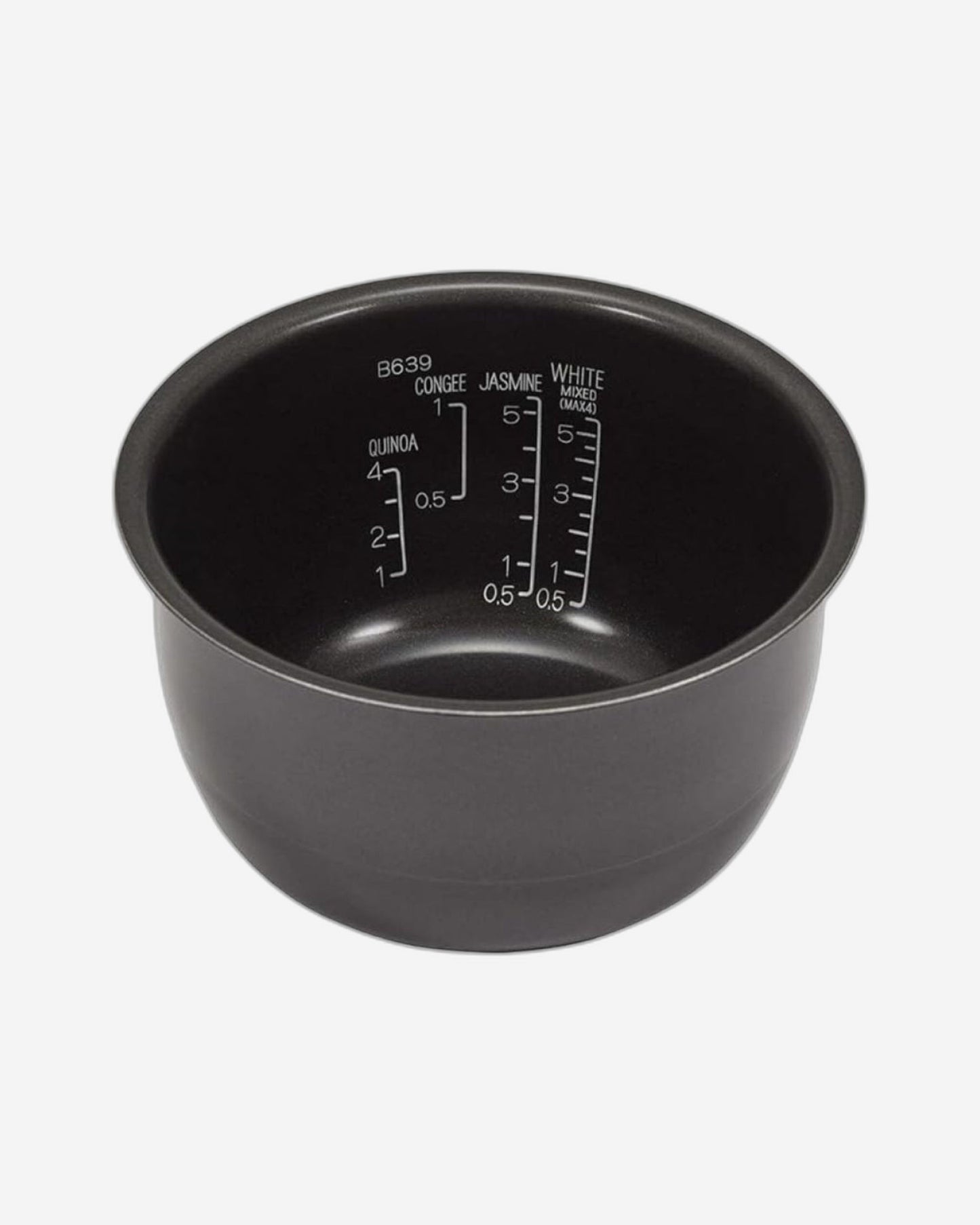 طنجرة أرز/سخان إلكترونية من زوجيروشي سعة 1 لتر، لون أسود