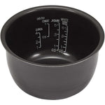 طباخ أرز إلكتروني/سخان سعة 1.0 لتر، أسود