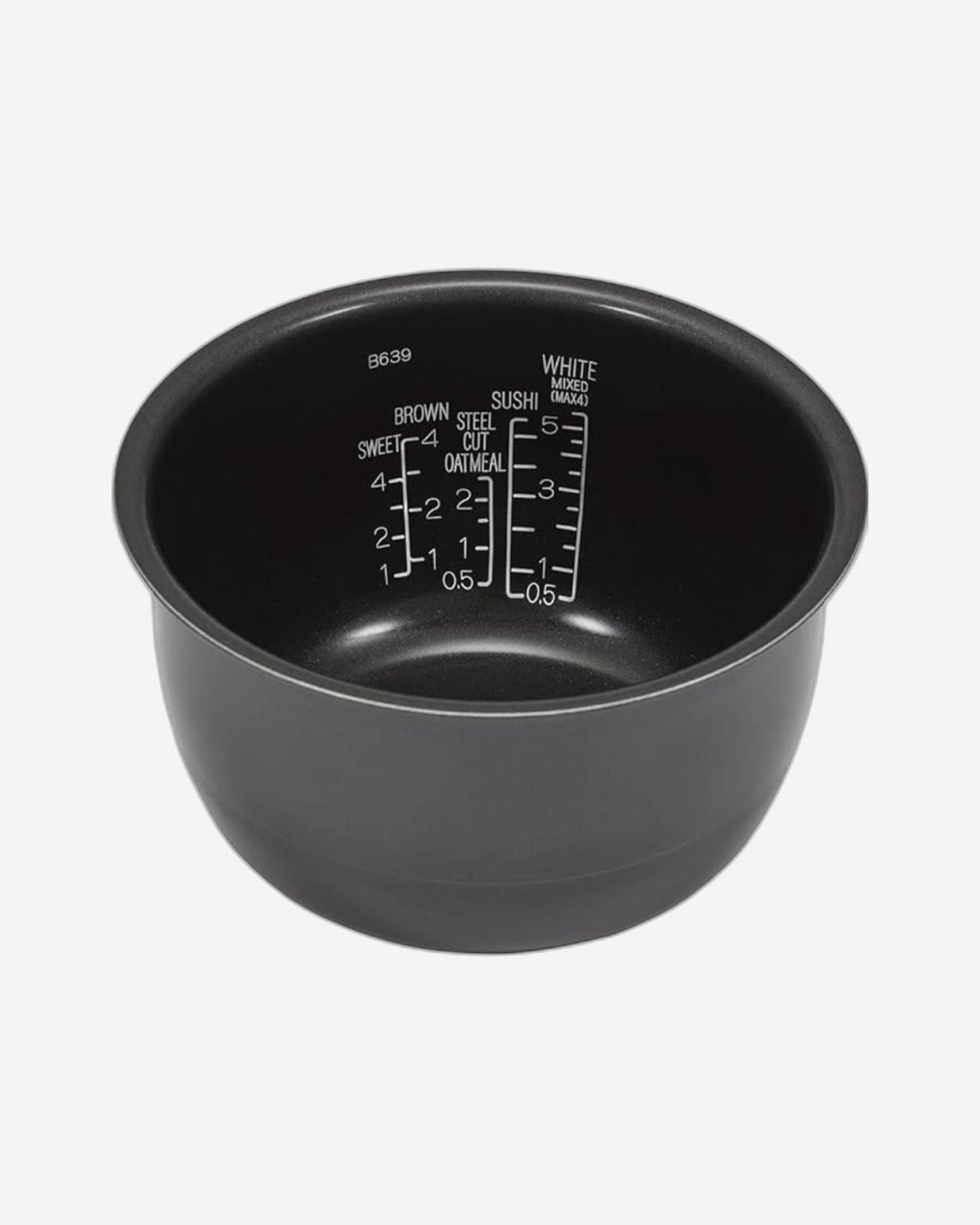 طباخ أرز إلكتروني/سخان سعة 1.8 لتر، أسود