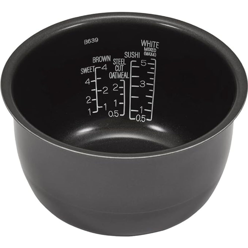 طباخ أرز إلكتروني/سخان سعة 1.8 لتر، أسود