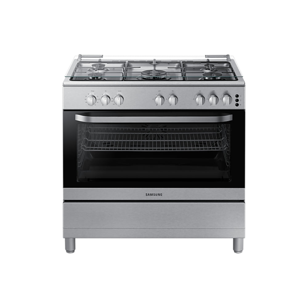 Samsung Cooker 90CM Enamelled, Silver, NX36BG48531SSG-R 