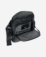 حقيبة كتف جلدية صغيرة سوداء بتصميم بورش رودستر رودستر