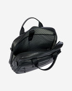 حقيبة جلدية سوداء بتصميم بورشه رودستر