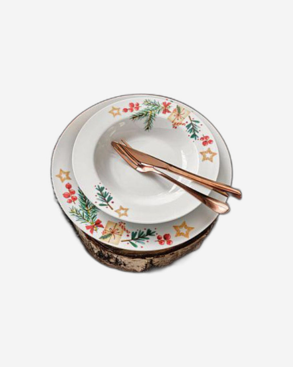 طقم طاولة توجنانا 18 قطعة هدية أوليمبيا