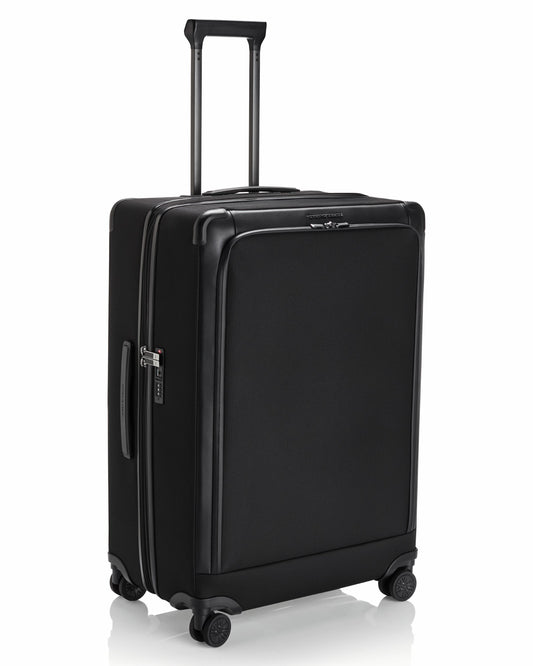 Porsche Design Roadster Premium Nylon Expandable 4 Double Wheel Luggage Trolley