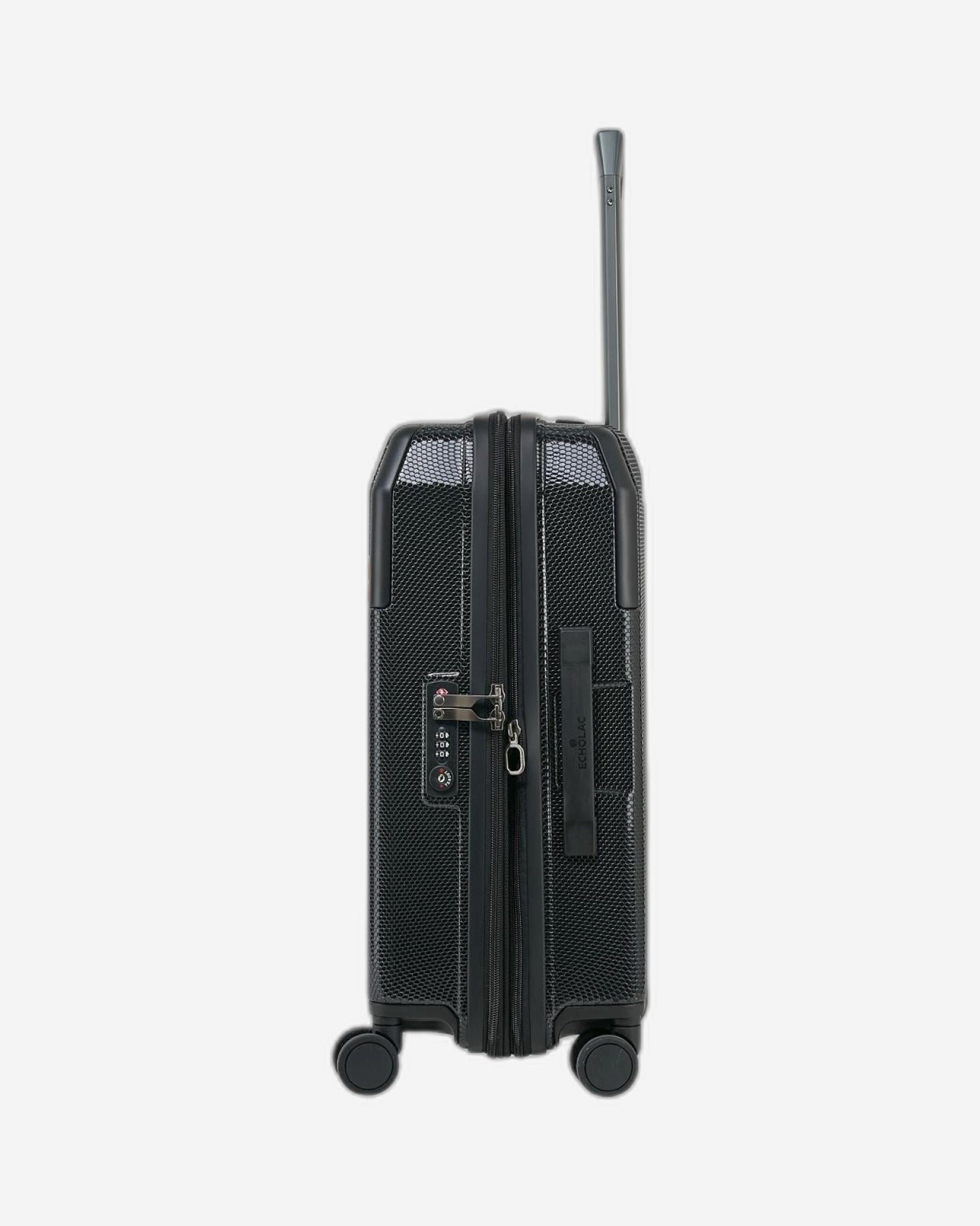 مجموعة حقائب سفر إيكولاك لوجيك هاردكيس بعجلات مزدوجة قابلة للتوسيع من 3 قطع بأبعاد 53+64+74 سم