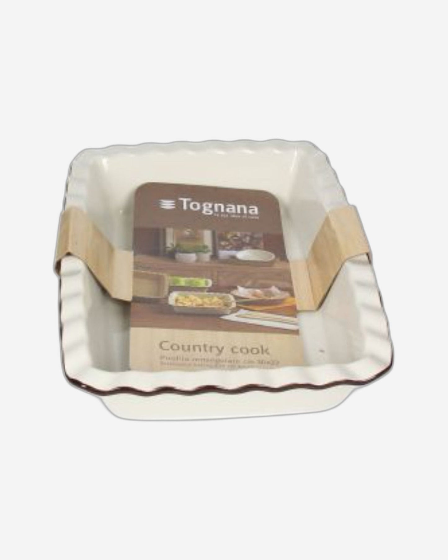 طبق تونانا مستطيل الشكل، ٣٣×٢٣ سم، ارتفاع ٦.٢ سم