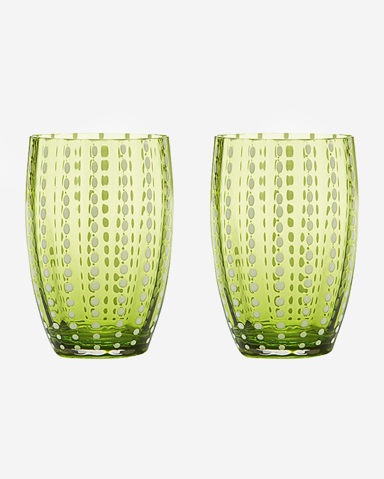 Zafferano Perle Tumbler Clear 32cl