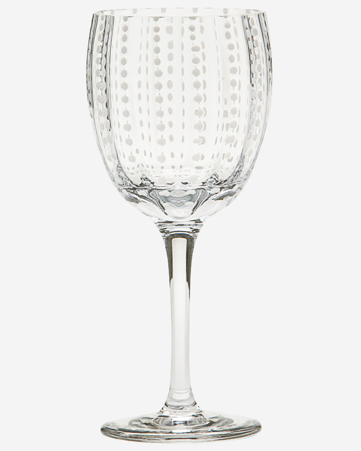 Perle Goblet Clear Set 2