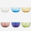 Zafferano Perle Bowl Assorted Color Set 6